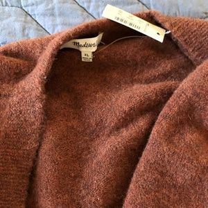 NWT Madewell Kent Cardigan, size XL